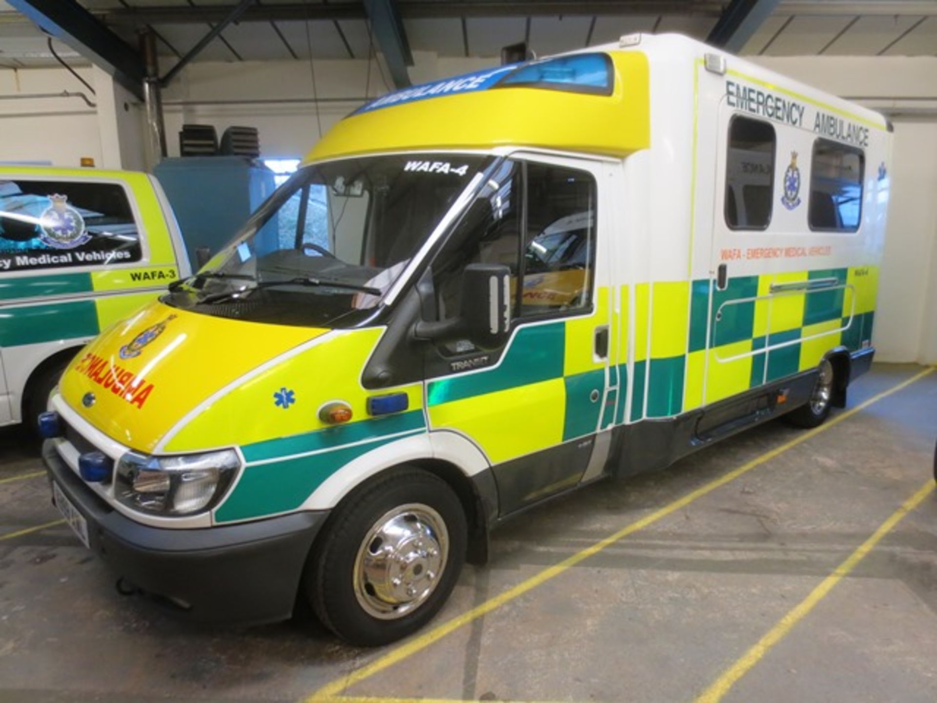 Ford Transit 350 'STV' ambulance, 2402cc diesel, reg no: K999 AWL, MOT: 7/11/17, company ref: Wafa - Image 3 of 15