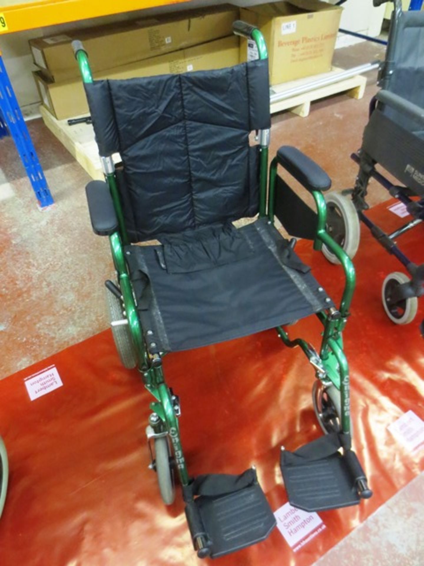 Enigma collapsible wheelchair