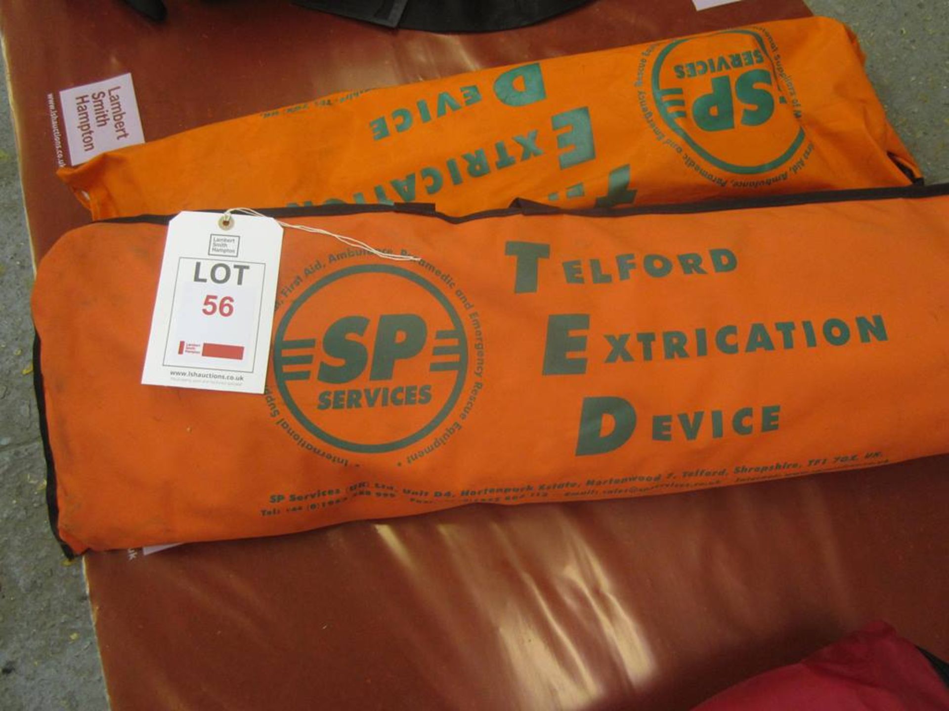 Two SP Services extrication device sets and cases