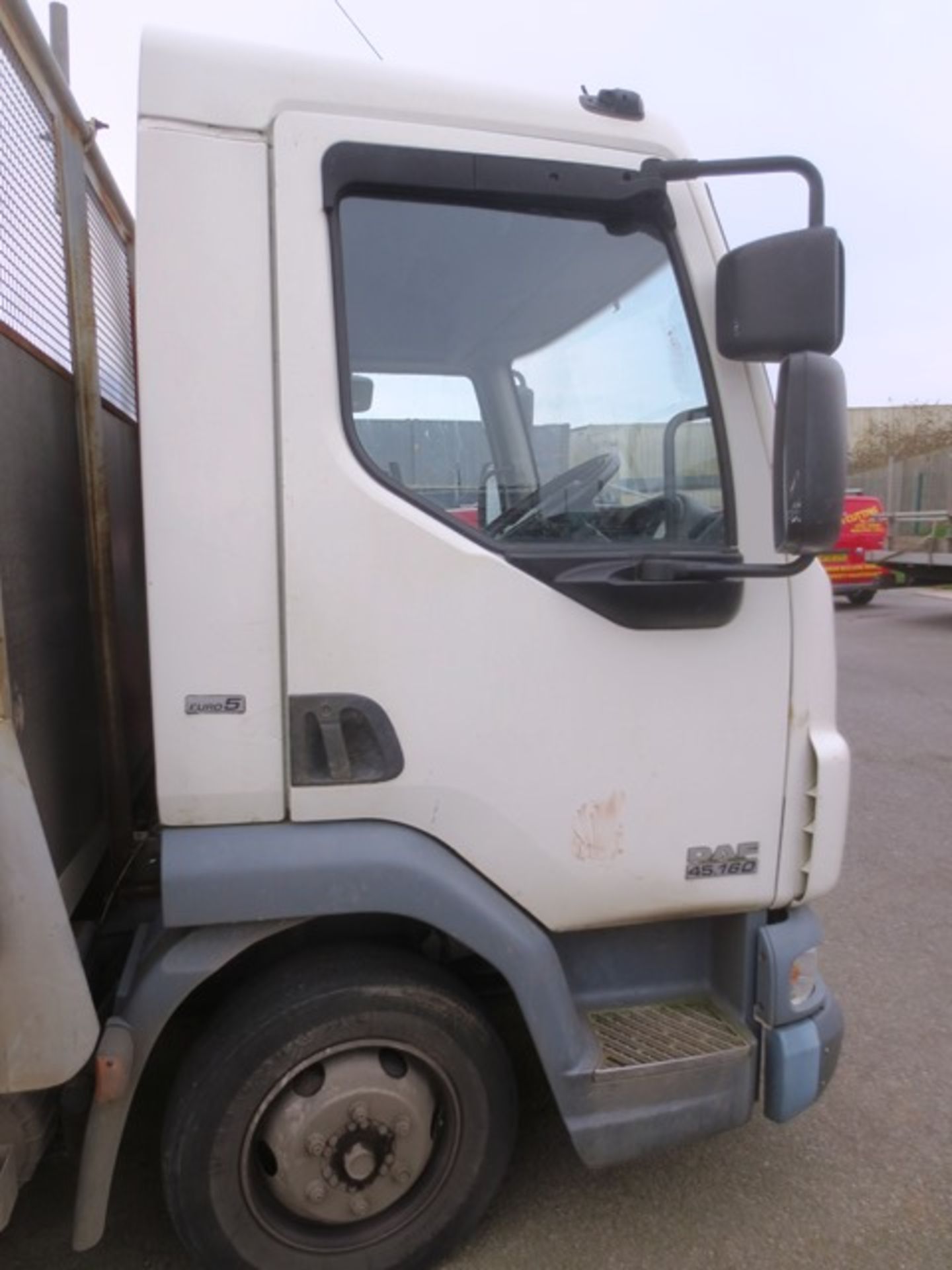 Leyland DAF 45.160, 7500kgs, dropside flat bed lorry (2008), reg no: MX08 LFD, MOT: expired, - Image 4 of 10