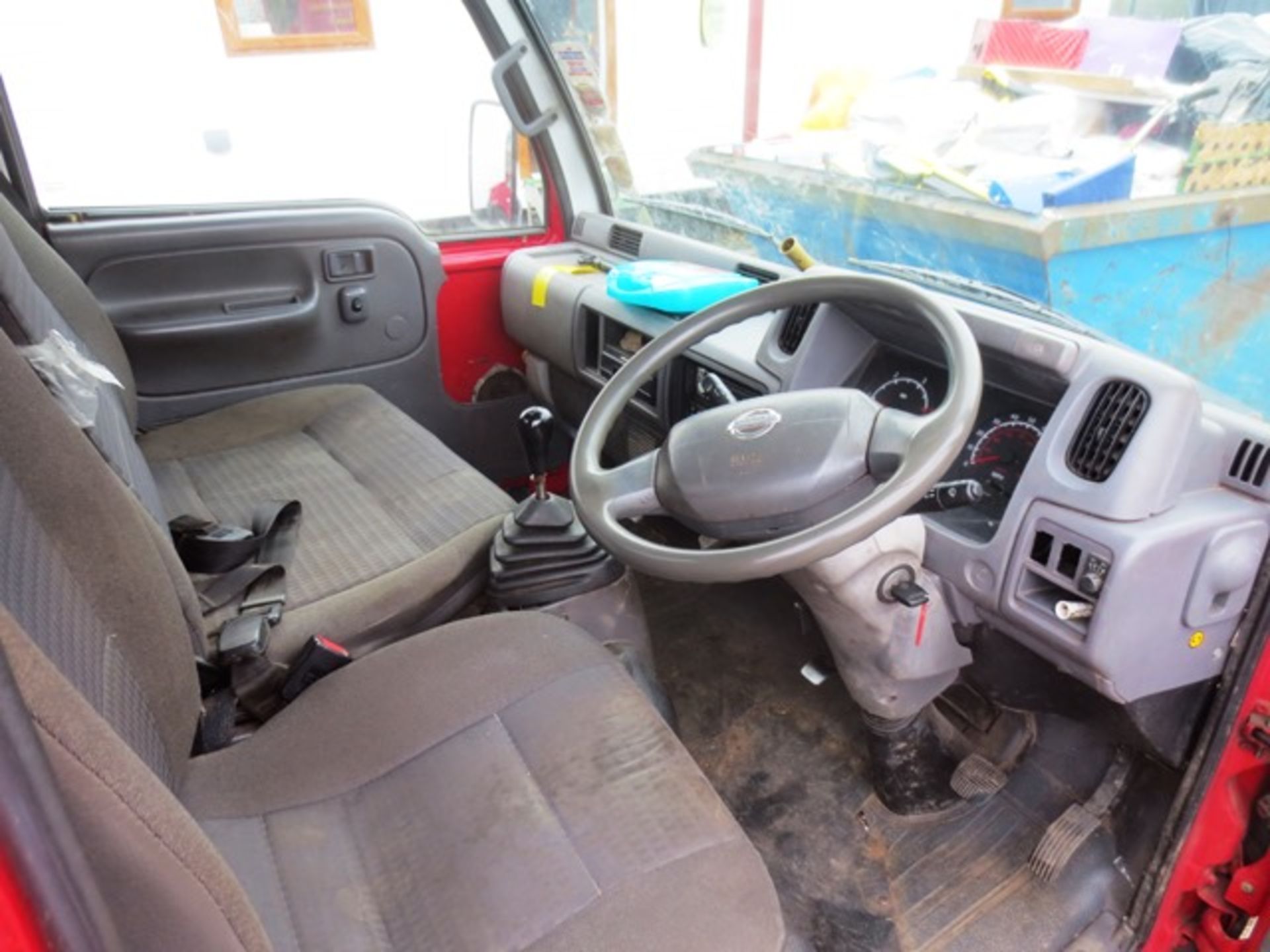 Nissan Cabstar 35.13 MWB, dropside flat bed van, 3.0 (2005), 3500kgs, reg no: BJ55 CDO, MOT: 21/10/ - Image 7 of 7