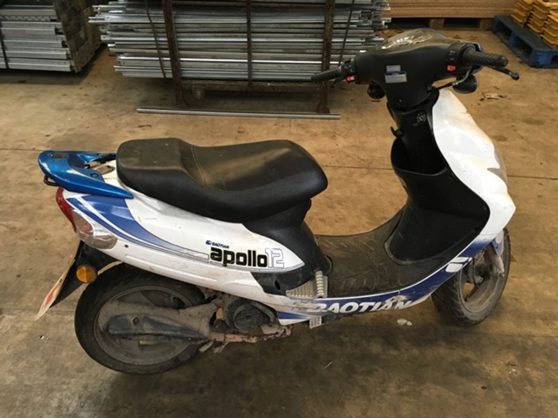Baotian Apollo 12 petrol powered scooter Registration Number GK14 WUG THIS VEHICLE IS BEING SOLD - Image 2 of 4