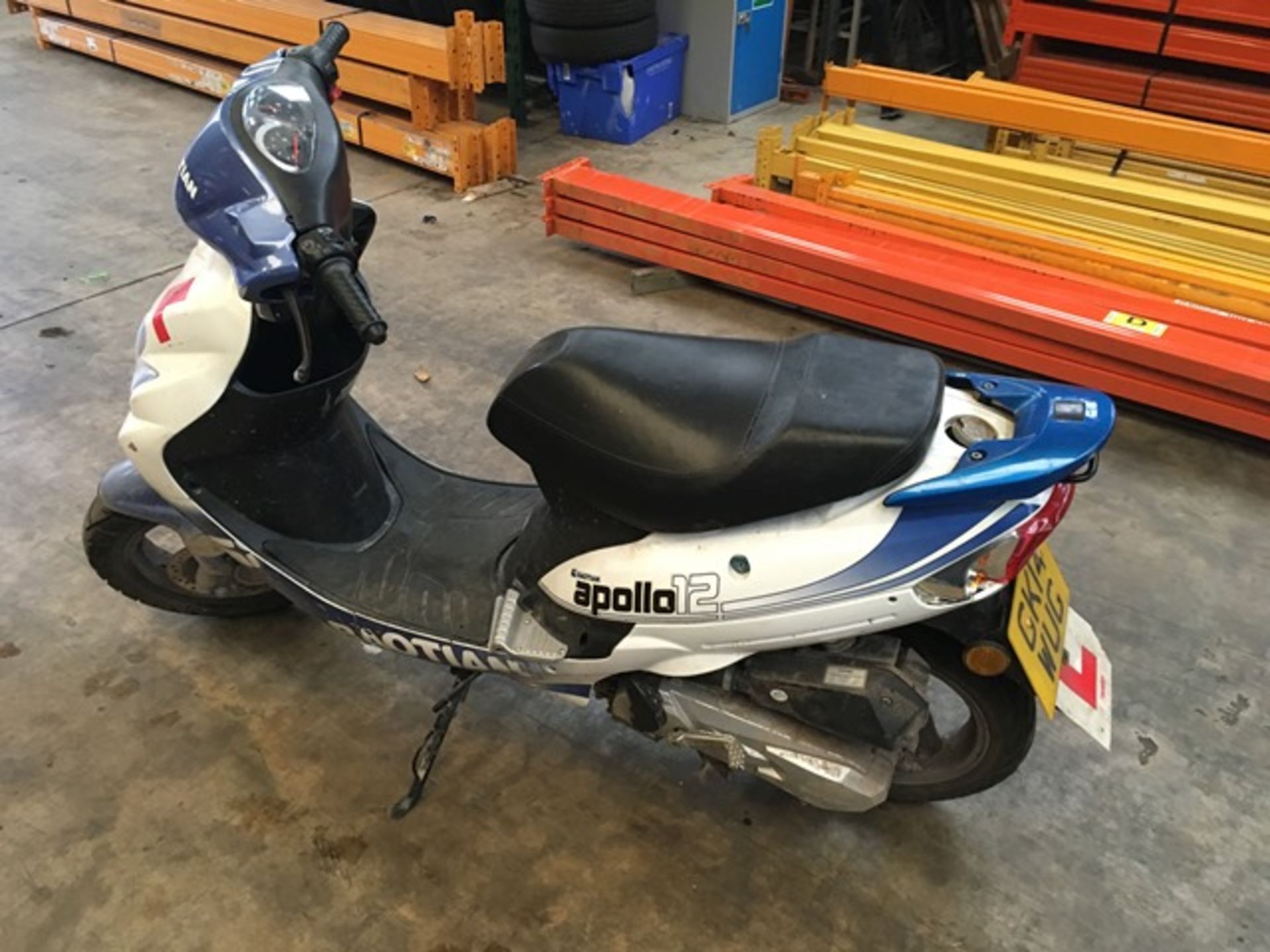 Baotian Apollo 12 petrol powered scooter Registration Number GK14 WUG THIS VEHICLE IS BEING SOLD