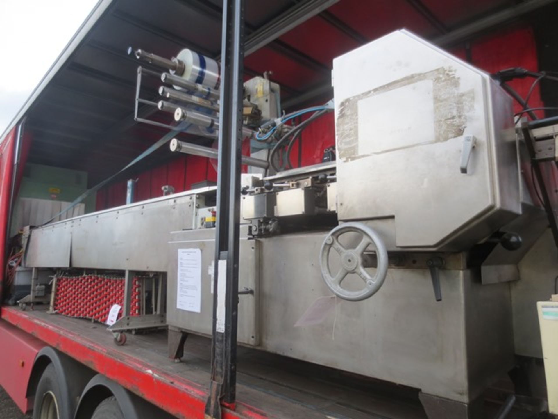 Flow wrapping machine 70mm through feed (spares only)