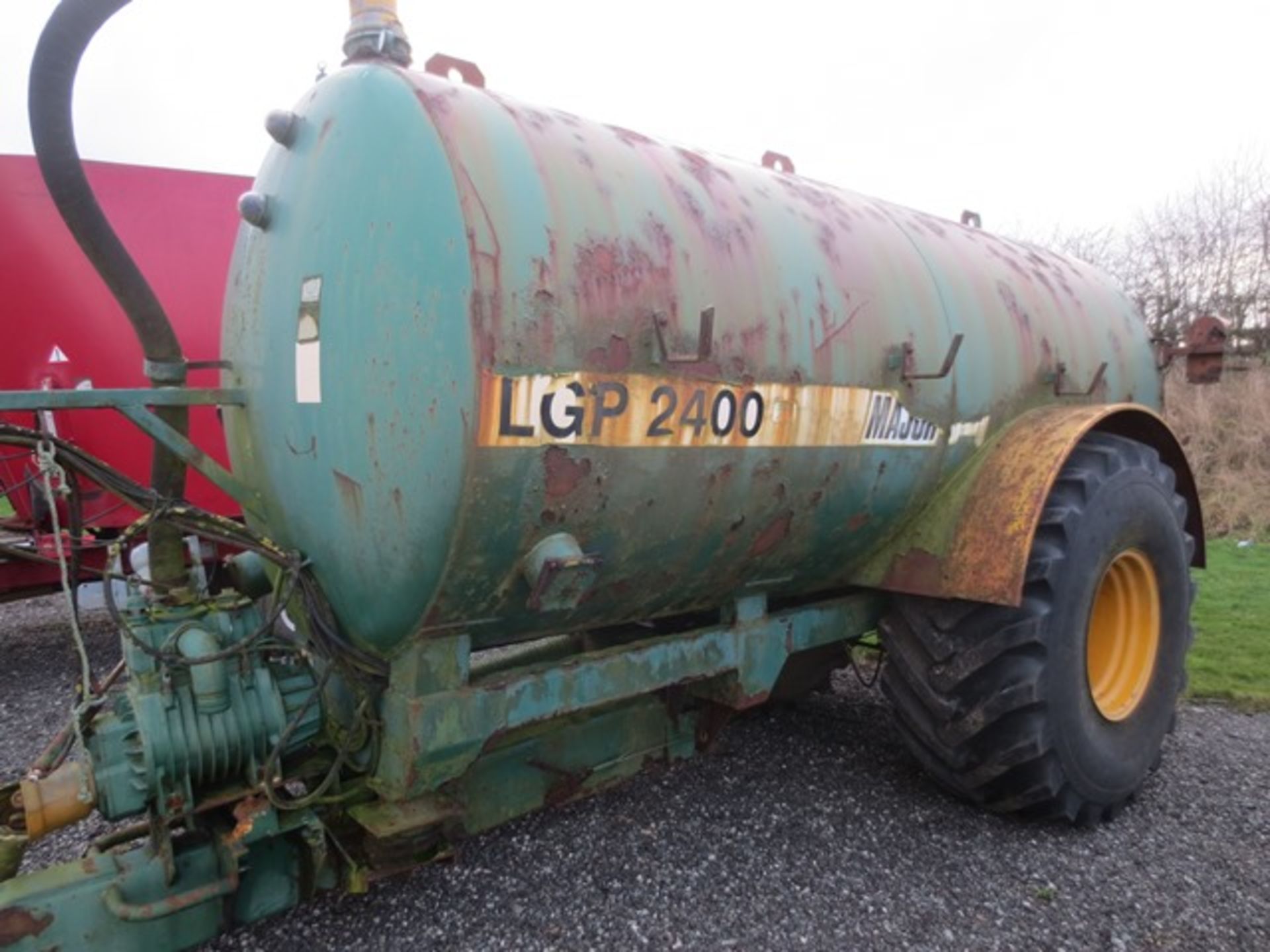 Major LGP2400 single axle slurry tanker