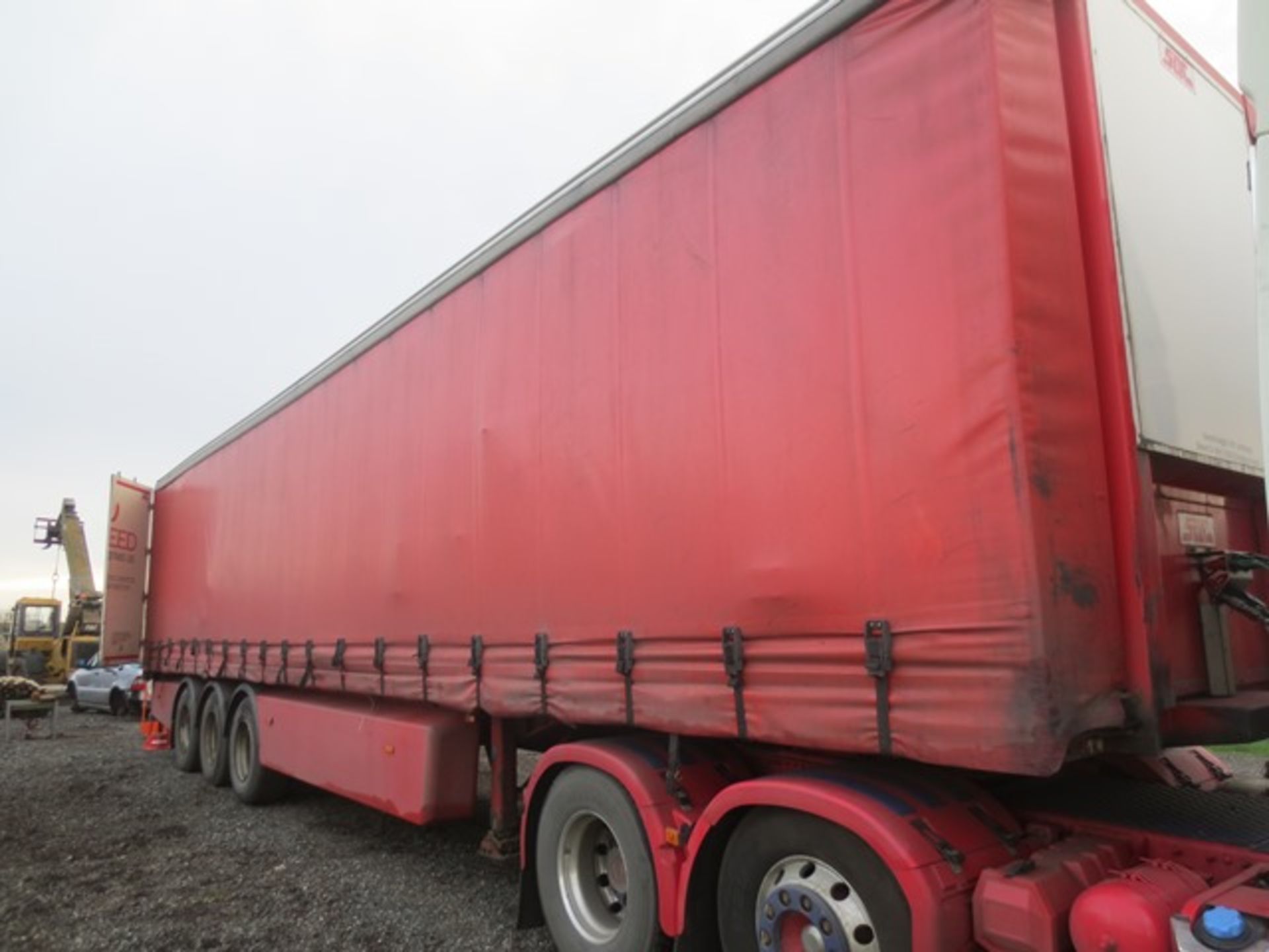 SDC triaxle curtainsider (2006) (NB this lot will be retained until Friday 10th March)