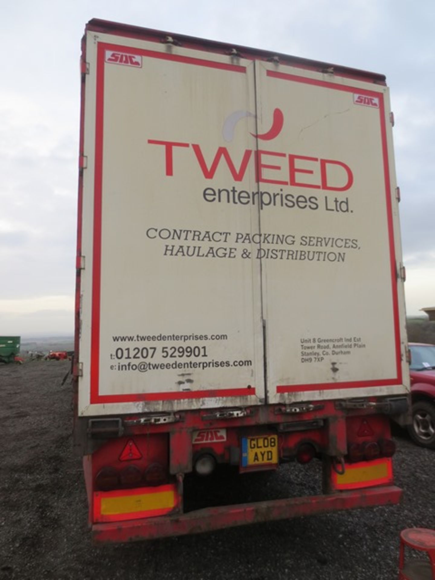 SDC triaxle curtainsider (2006) (NB this lot will be retained until Friday 10th March) - Image 4 of 10