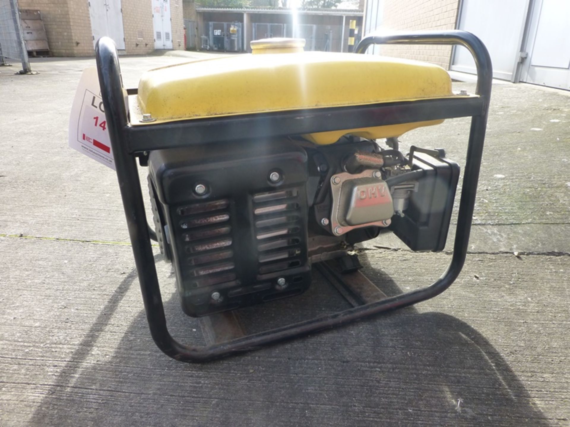 Wolf WP2200LR 2000w/50Hz cradle mounted petrol driven generator - Image 3 of 3