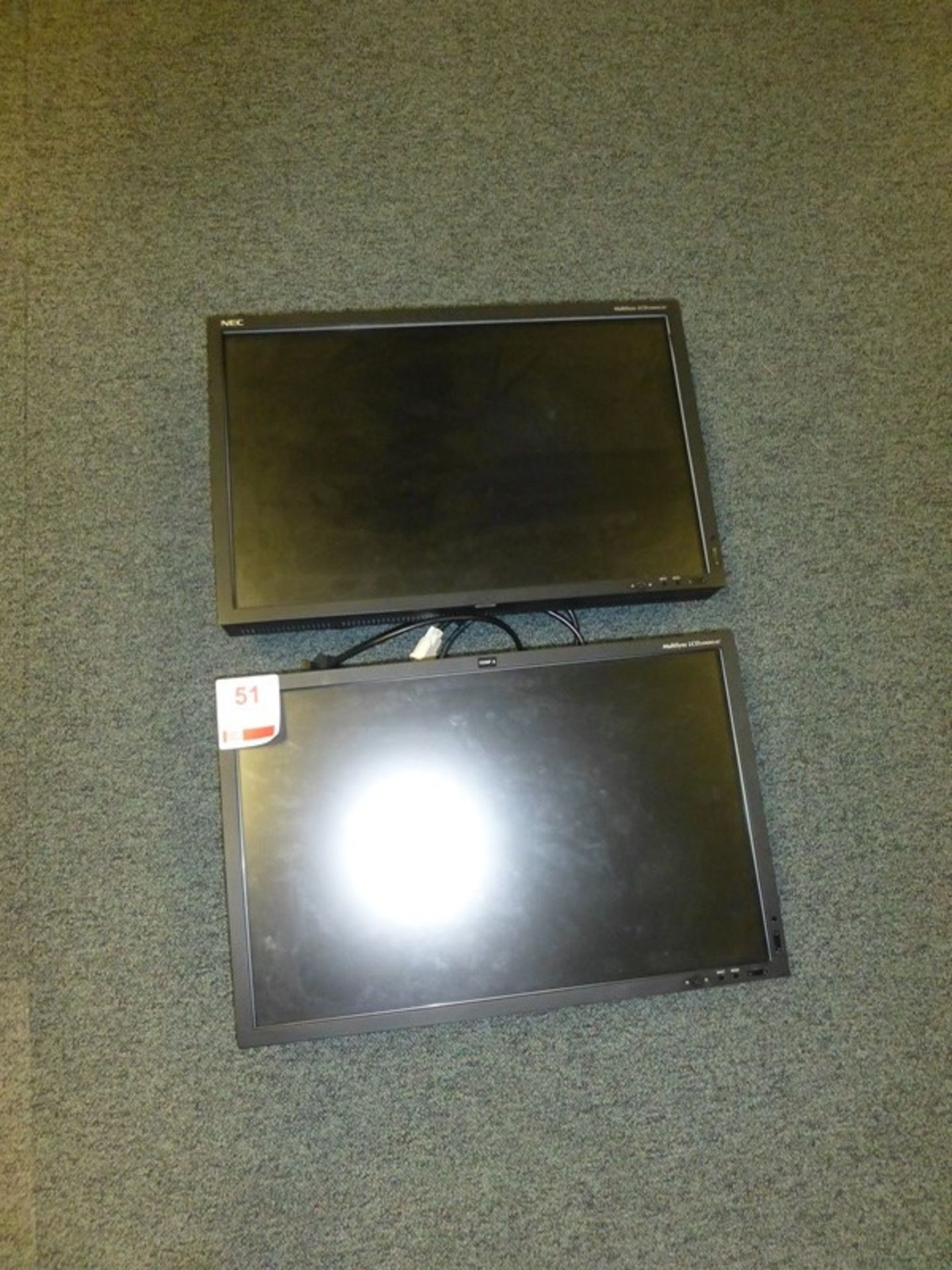 2 NEC Multisync LCD PC24014R monitors