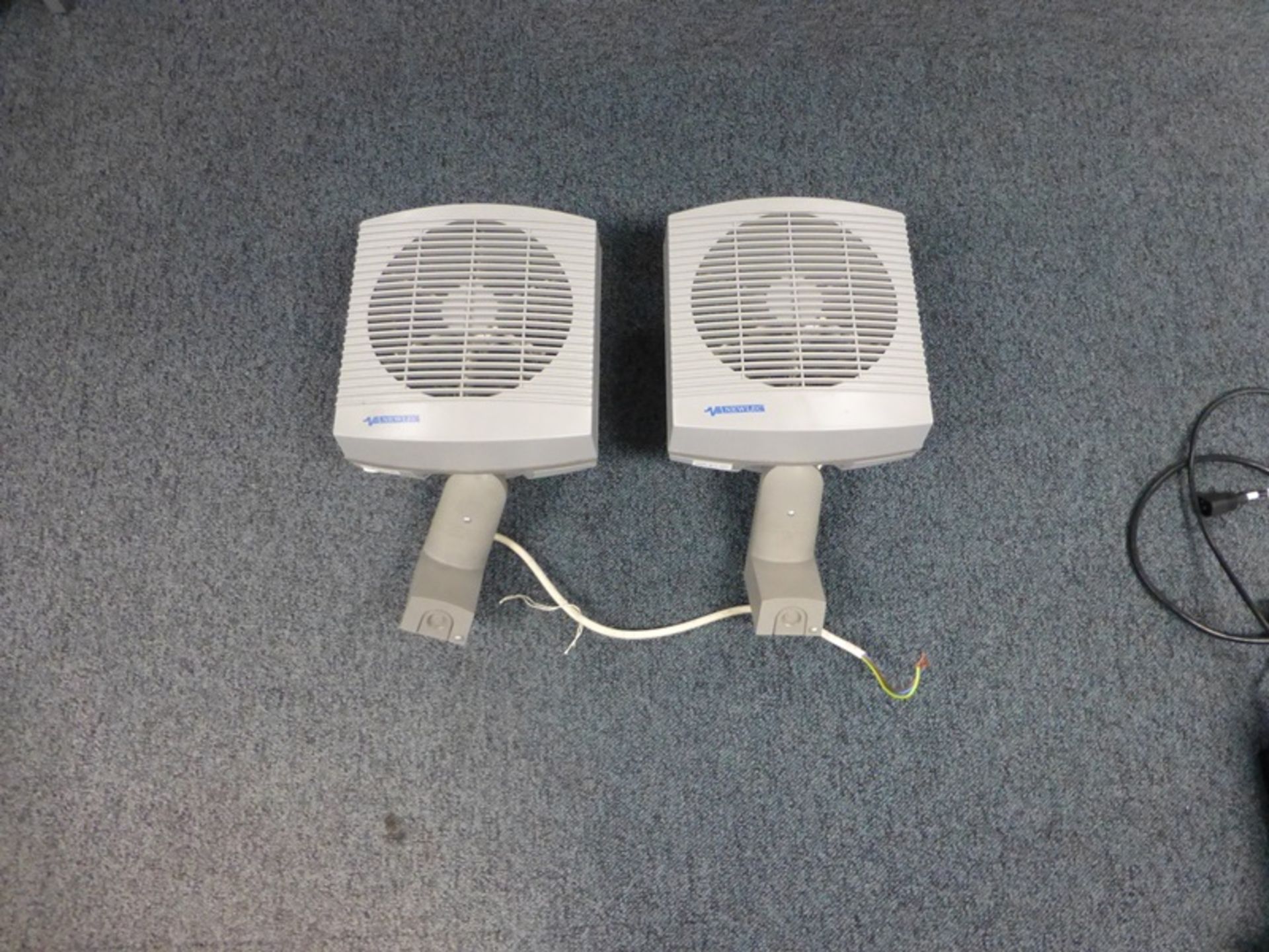 2 Newlec NL10 3Kw wall mounted fan heaters