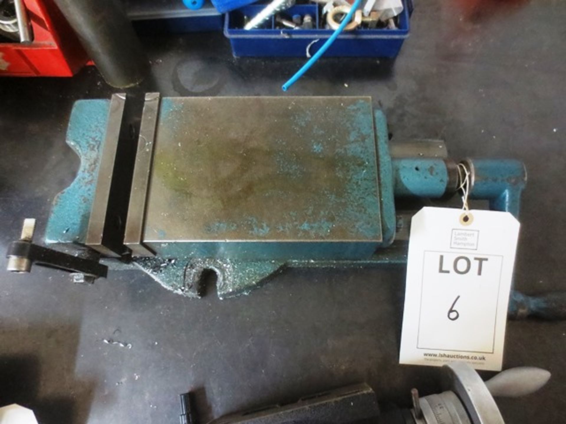 6" machine vice