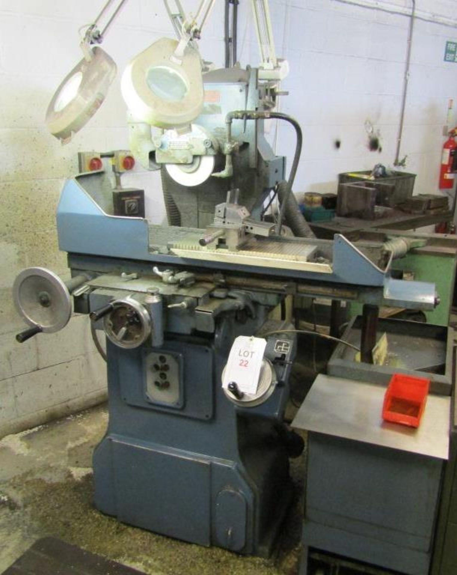 Jones & Shipman 540H horizontal spindle surface grinding machine, serial no. not known, with approx.