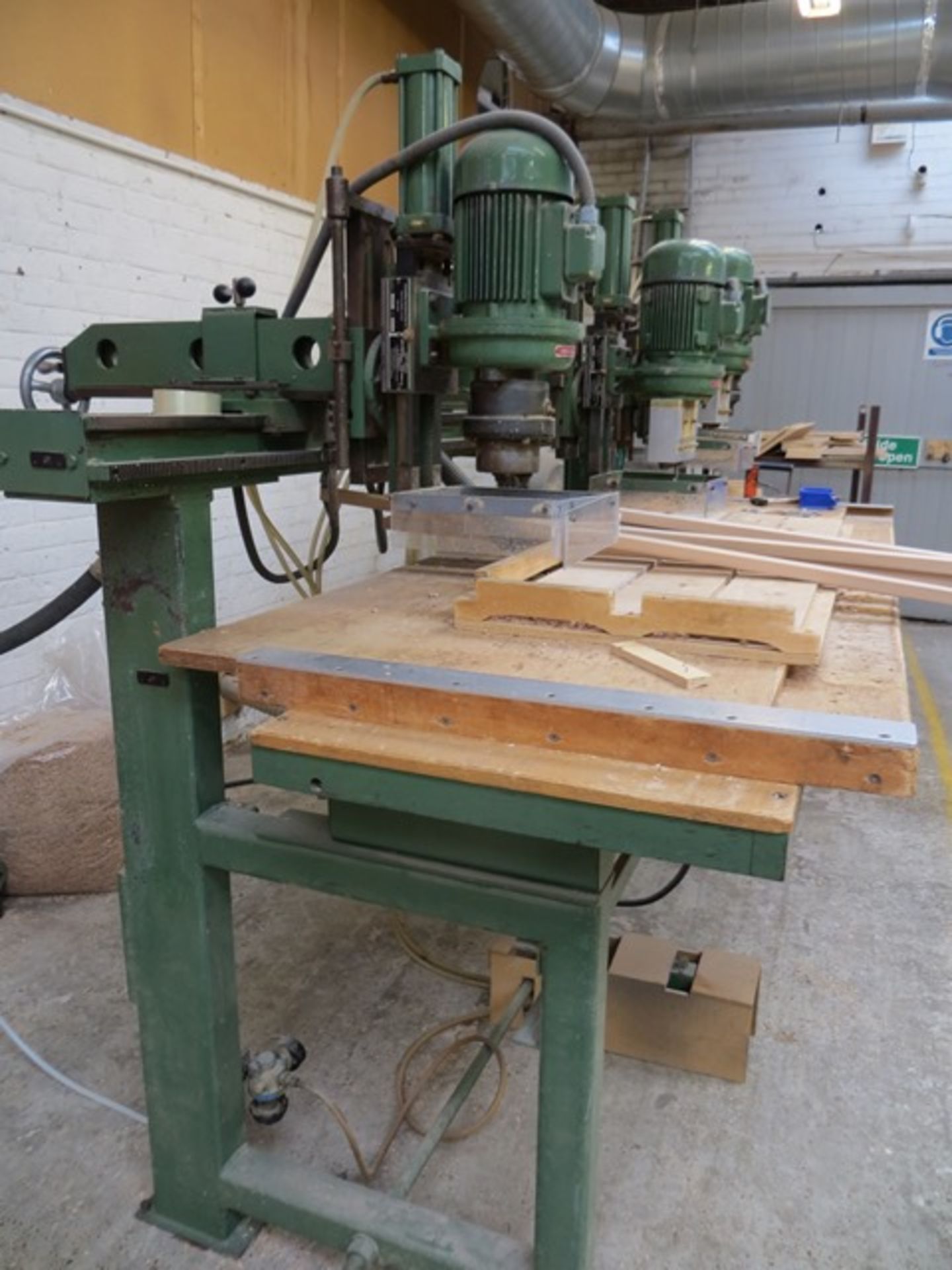Rye Engineering VPBI 4 head boring machine s/n 5356. [NB: this item has no CE marking. The purchaser - Image 3 of 5