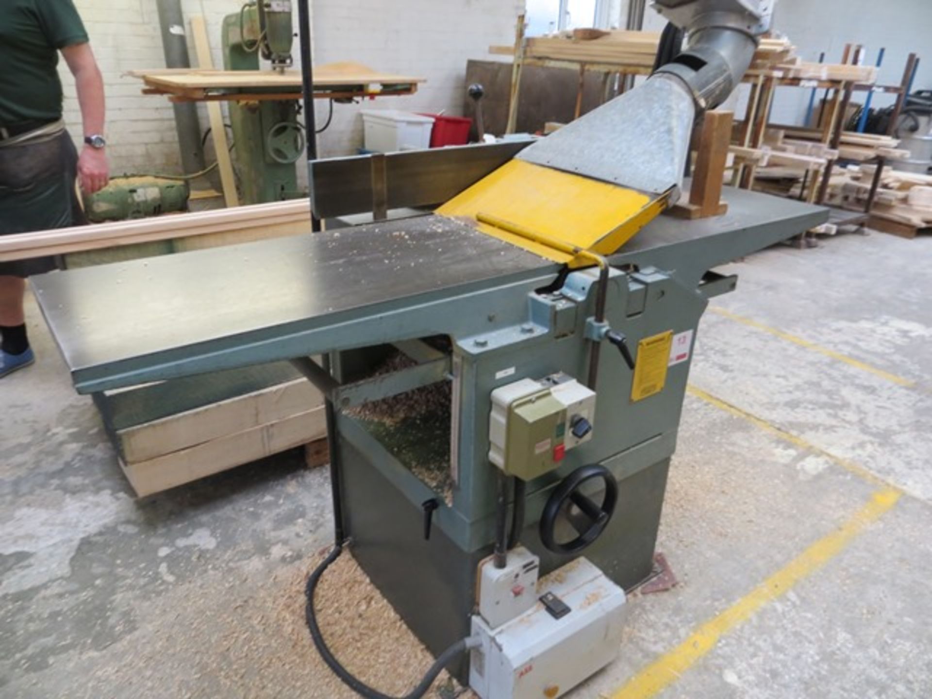 Sedgwick planer thicknessing machine. [NB: this item has no CE marking. The purchaser is required to