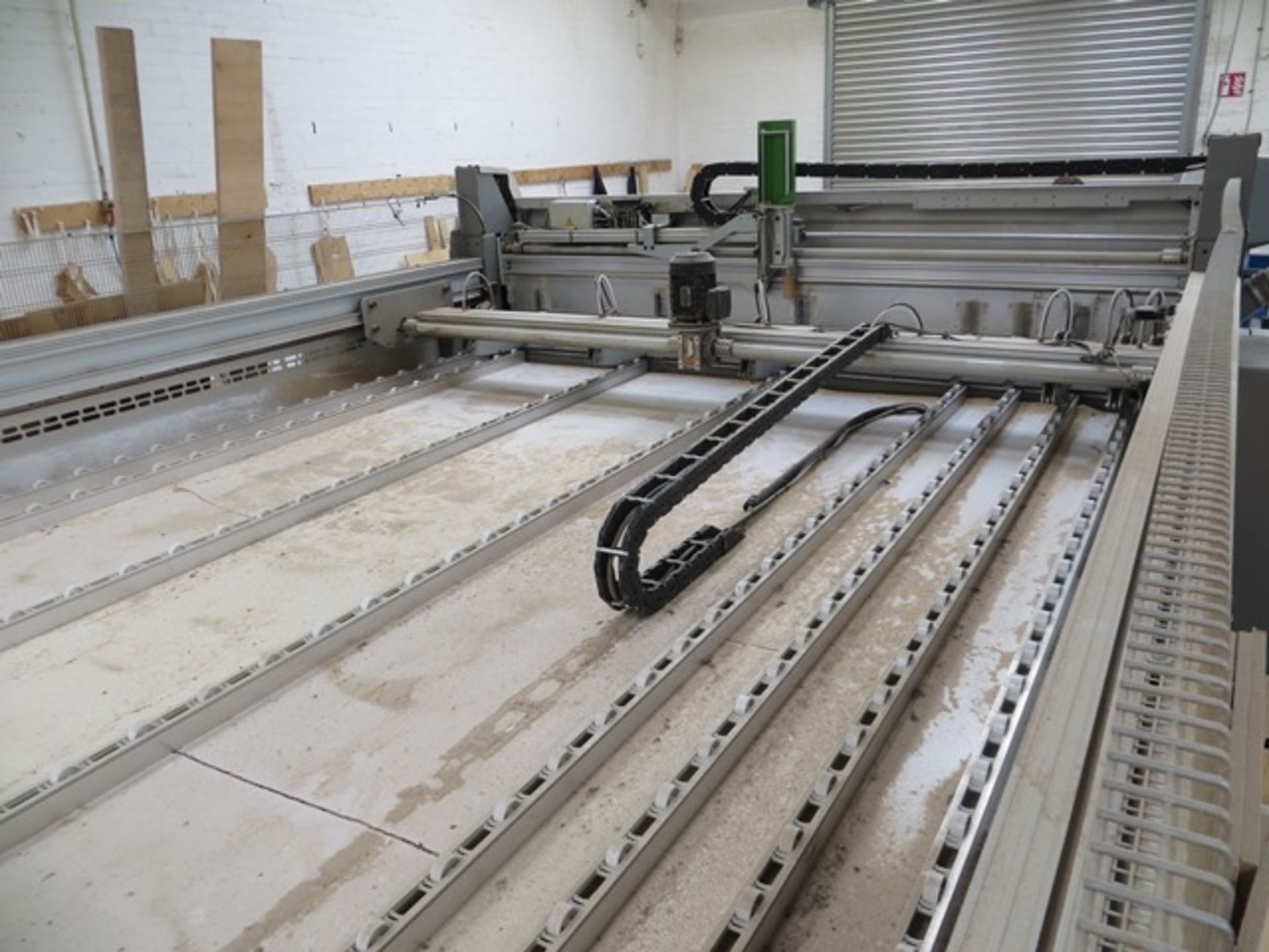 Selco EB70 CNC beam saw with Selco EB DRO side and middle airflow tables, max capacity 2700kg x 3 - Image 4 of 5