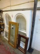 Four assorted timber windows (as lotted)