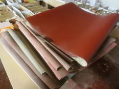 Quantity of wide belt sandpaper stock, approx width 940mm