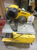 DeWalt DW742A2 table mounted chop saw (110v), 250mm blade diameter