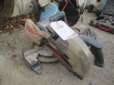 Bosch GCM 85 chop saw (240v), serial no: 886040046