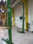 Nussbaum SPL 4000 3.5 ton 2 post lift (2003) s/n 222514 * A current LOLER certificate is available