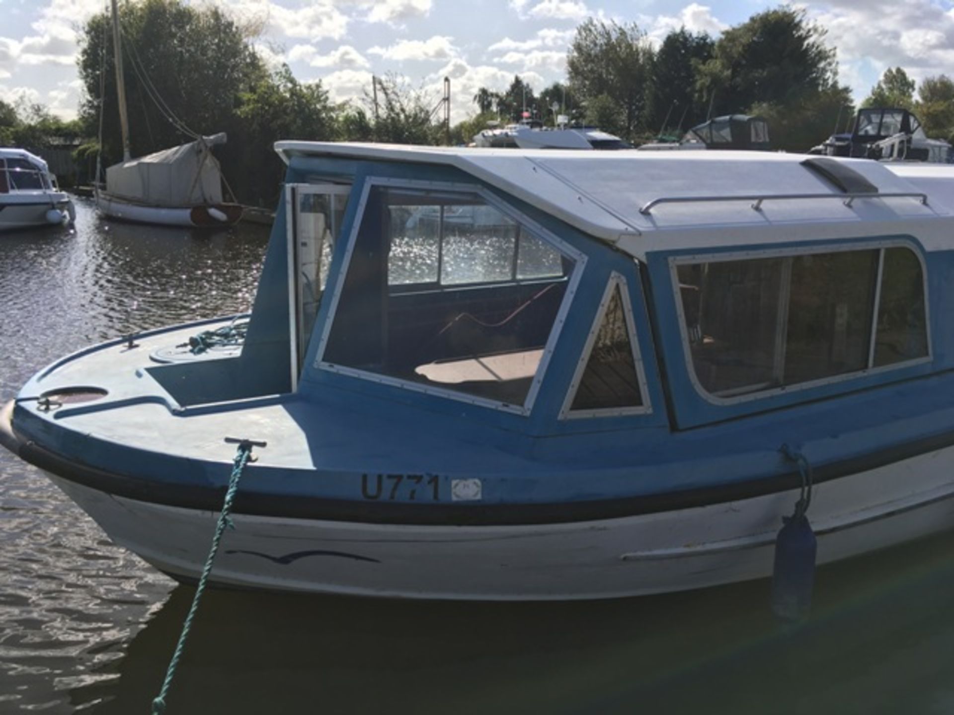 Alphacraft Alpha 50 MK2 sliding canopy 12-berth highliner pleasure cruiser.Year of Construction: - Image 2 of 3