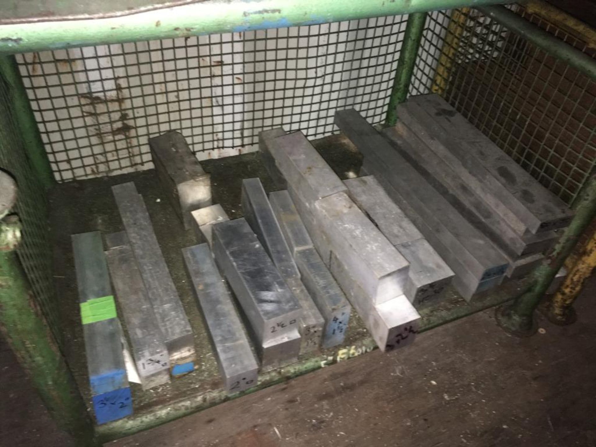 Quantity of aluminium/mild steel cut to size lengths - eight stacking pallets of aluminium/one - Image 7 of 10