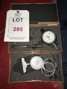 Two dial test indicators, assorted