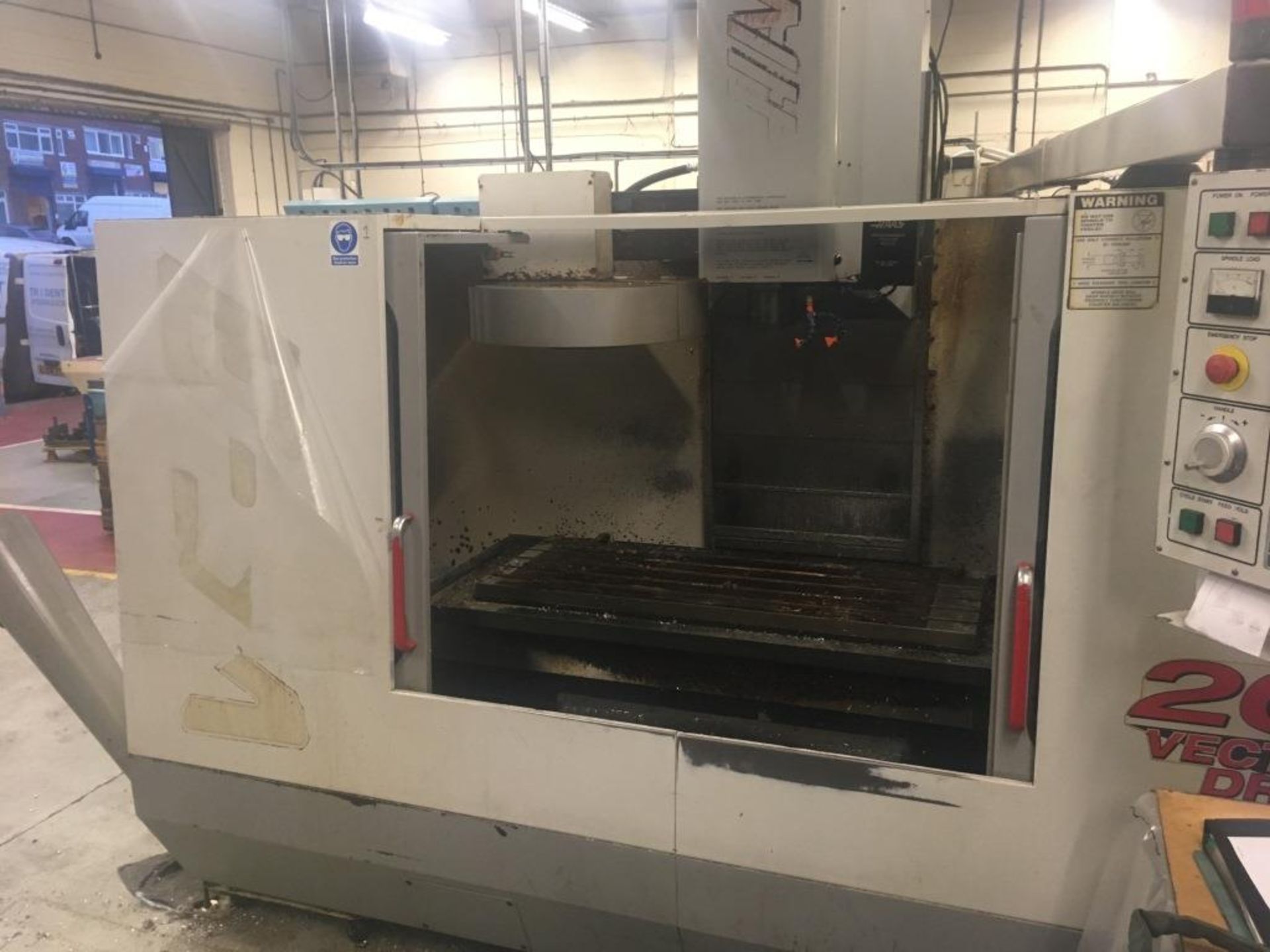 Haas model VF3, CNC vertical machining centre, serial no: 14293 (1998), Haas CNC control, 20 auto - Image 3 of 8