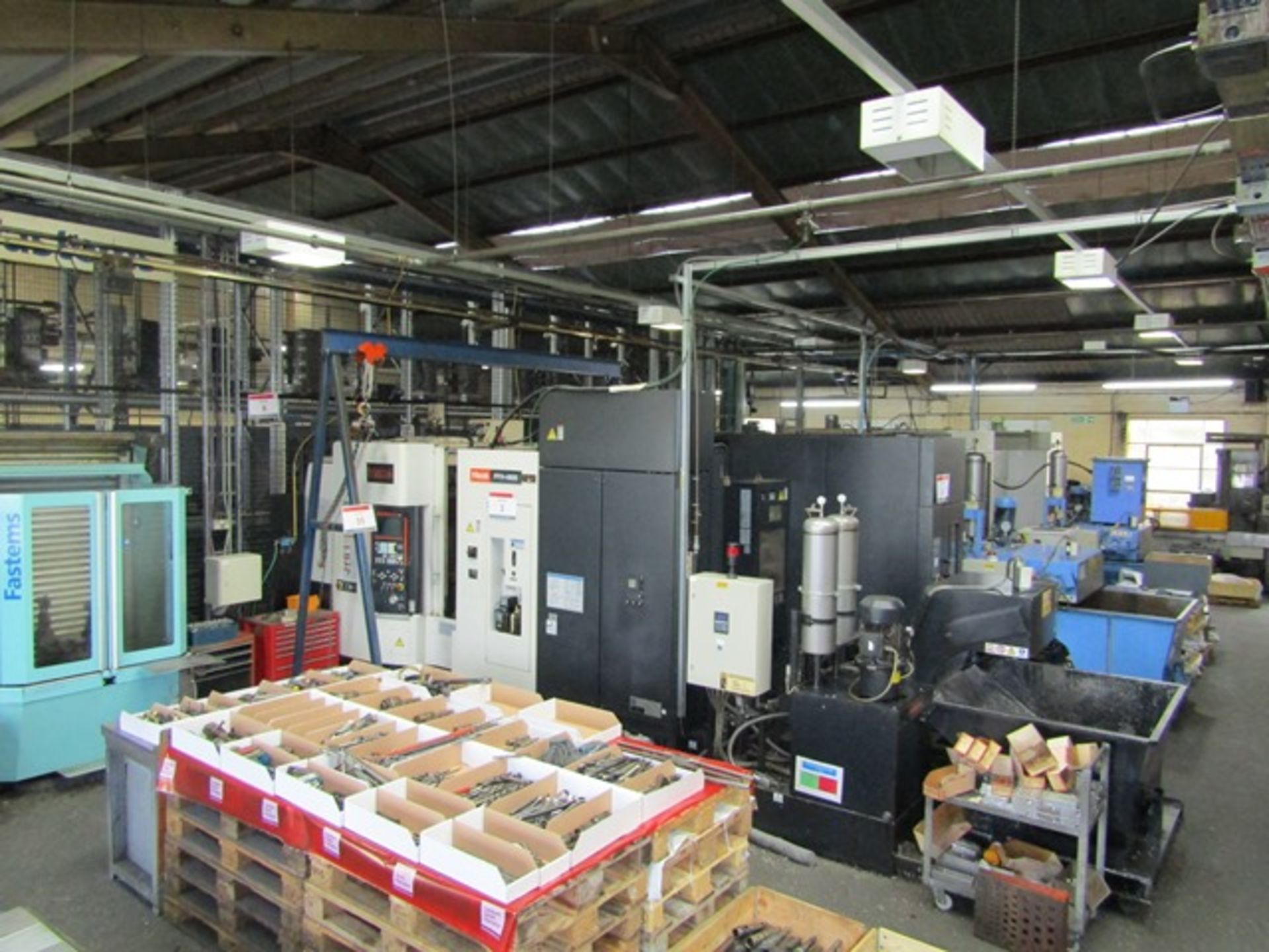 All inclusive bid for lots 3 to 9 as a whole - Mazak/Fastems CNC 48 pallet/3 maching centre... - Image 2 of 4