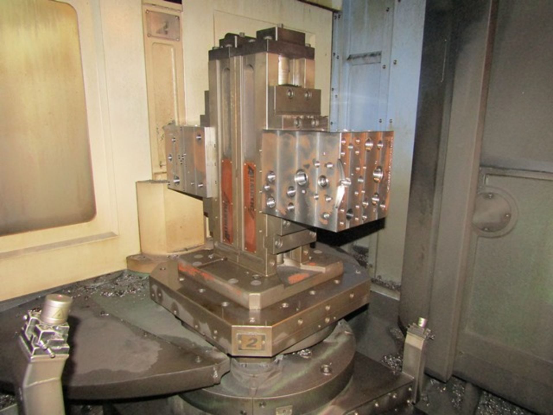 Doosan HP5100 CNC twin pallet horizontal machining centre, serial no: HP510276 (2010), Fanuc - Image 13 of 19