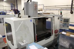 Haas model VF3, CNC vertical machining centre, serial no: 14293 (1998), Haas CNC control, 20 auto