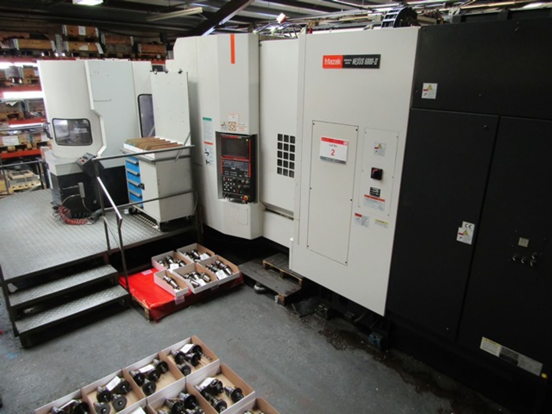 Mazak Nexus 6000 - II CNC 6 pallet horizontal machining centre, serial no: 211825 (2008), Mazatrol - Image 2 of 18