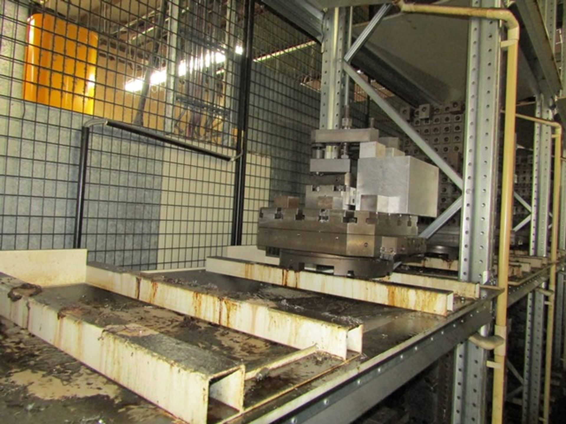 Fourteen machining pallets to suit twin pallet machine, with work fixtures (locate on middle row - Image 3 of 10