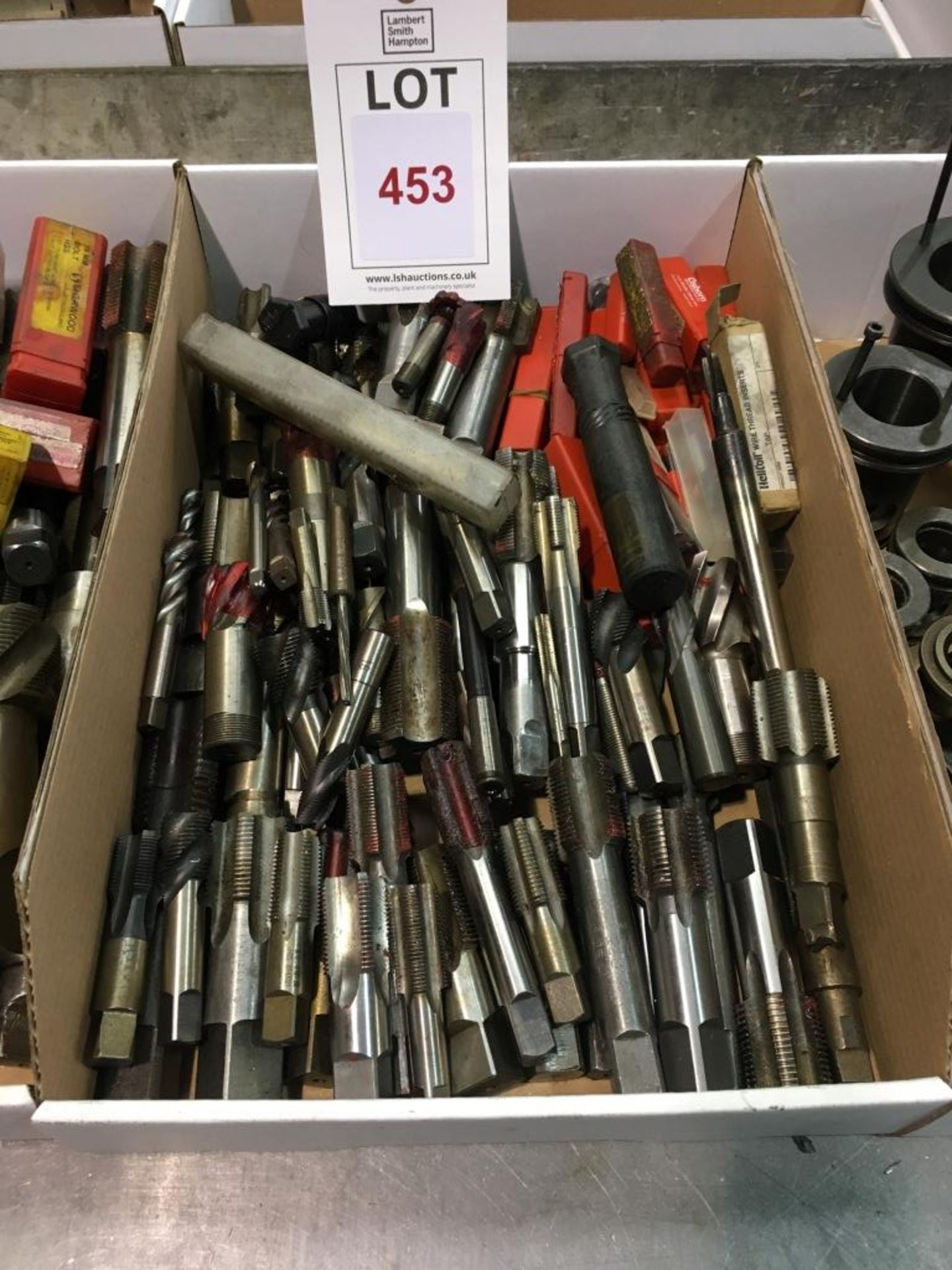 Quantity of assorted HSS threaded and reduced shank drill bits and other tools in five boxes - Image 3 of 5