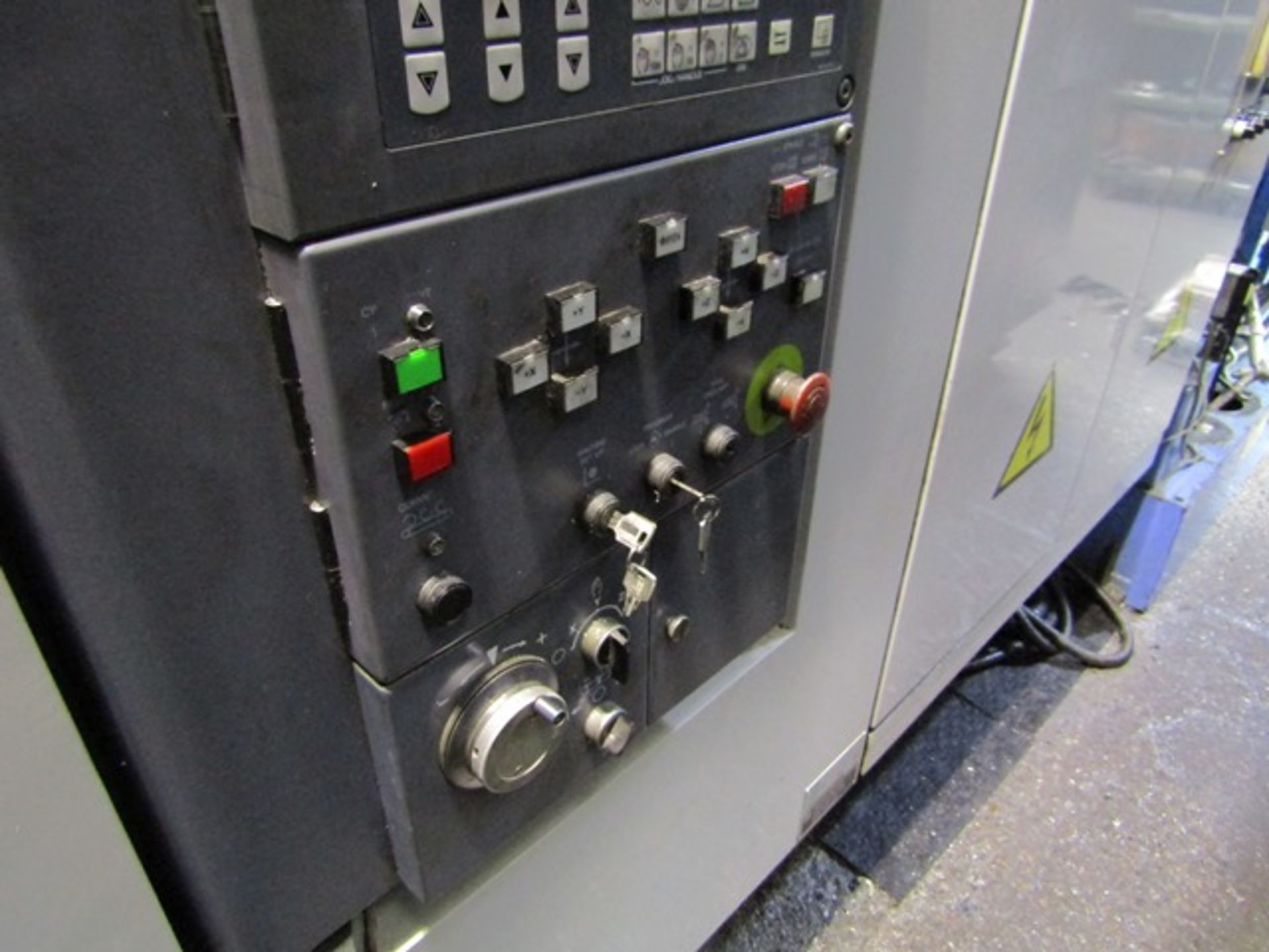 Mazak FH-4800 CNC twin pallet horizontal machining centre, serial no: 156394 (2002), Mazatrol PC- - Image 4 of 16
