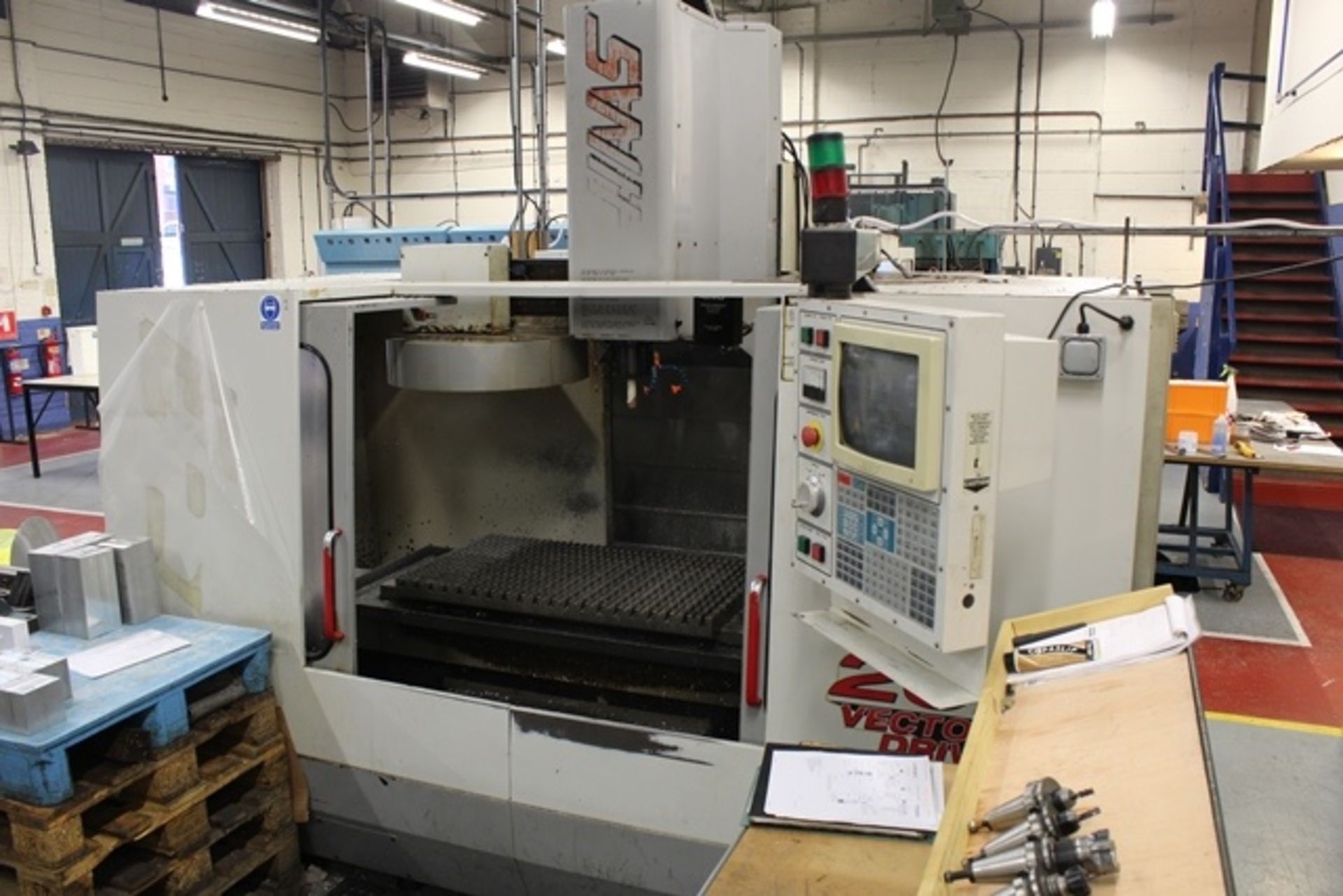 Haas model VF3, CNC vertical machining centre, serial no: 14293 (1998), Haas CNC control, 20 auto - Image 2 of 8