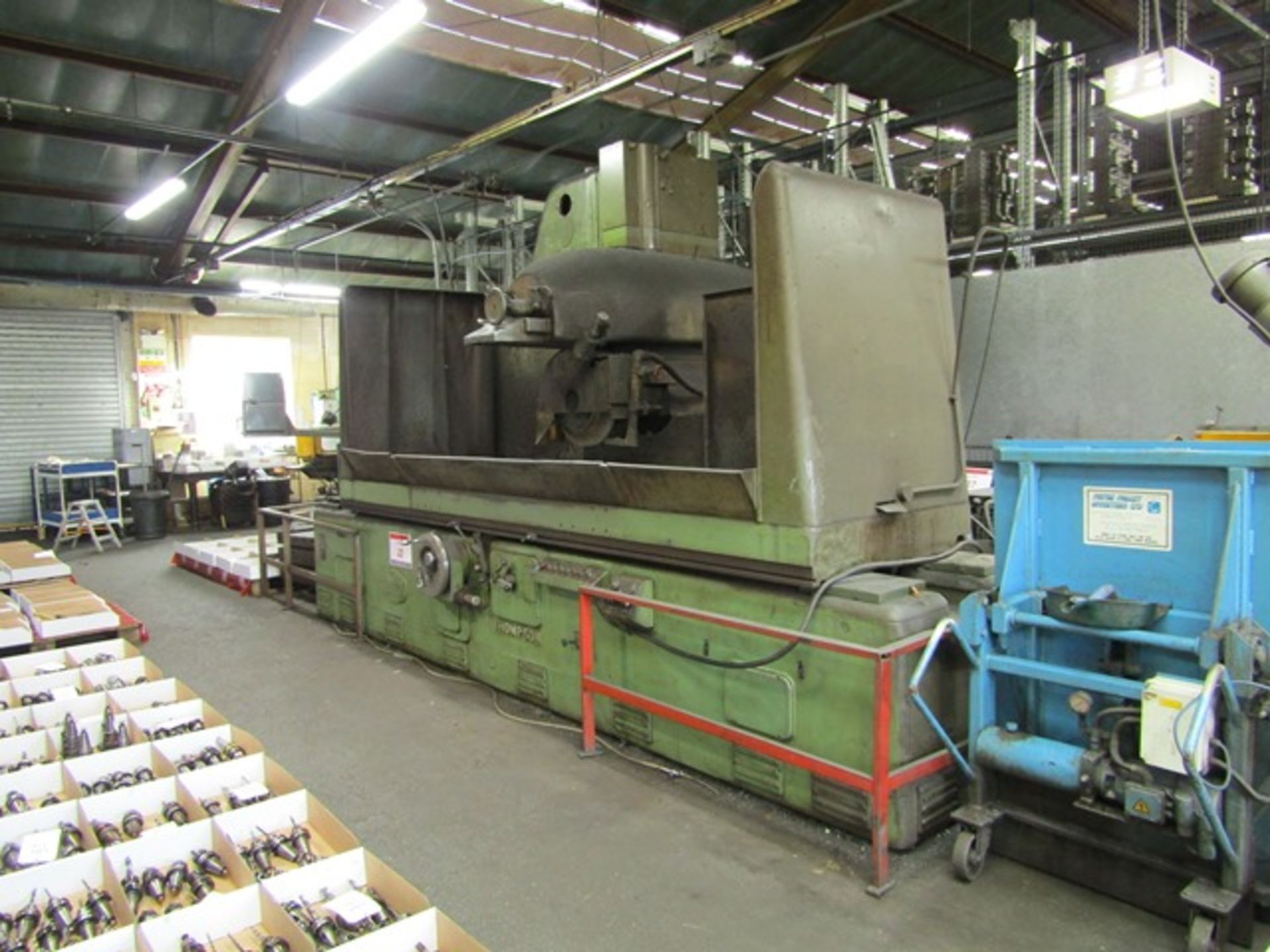 Thompson Matrix horizontal spindle surface grinder, serial no: 6CX 616407K, electromagnetic table - Image 8 of 14