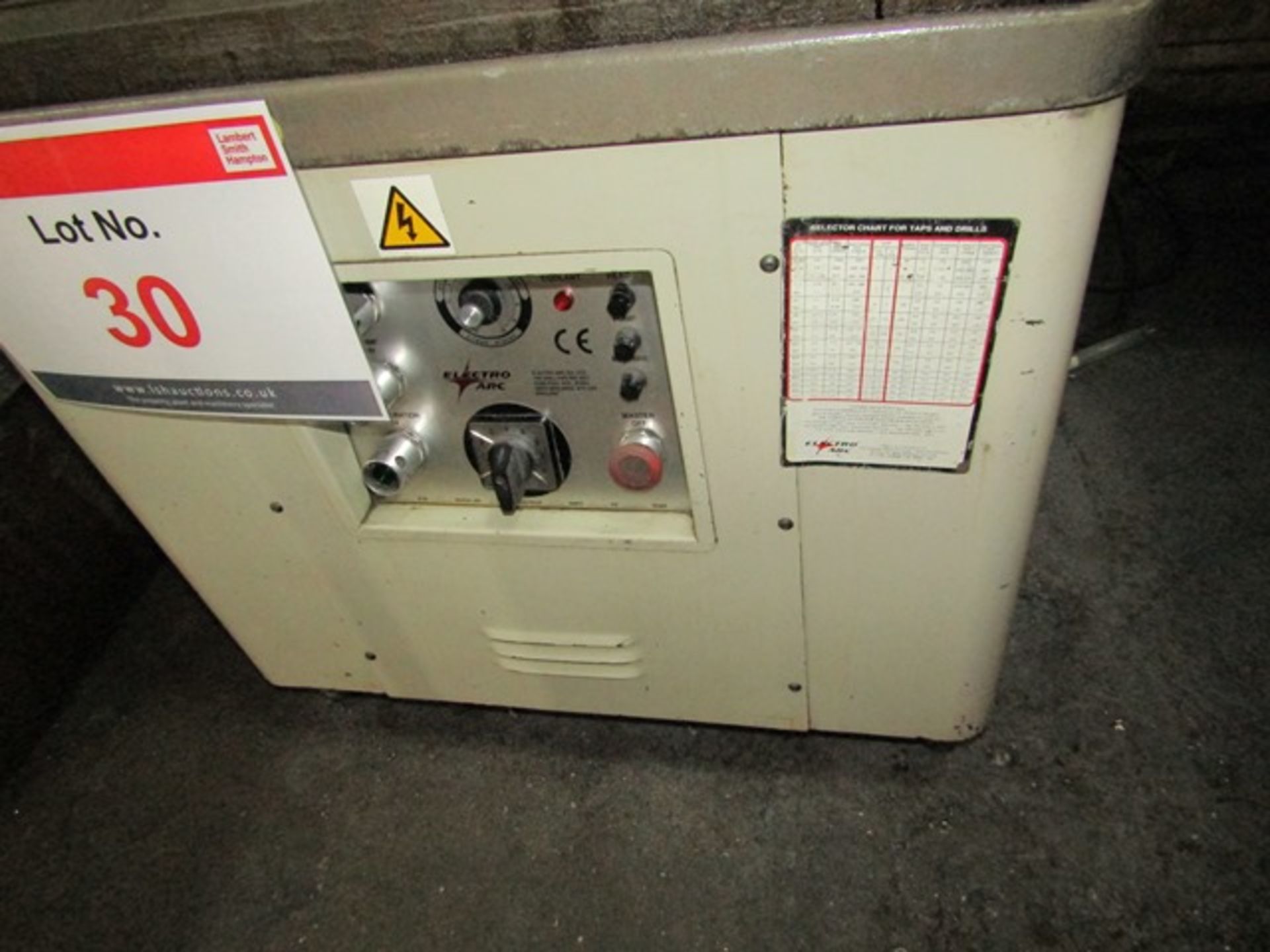 Electro Arc metal disintegrator, model 2-5A, slotted table size 26" x 18", fully adjustable head, - Image 3 of 5