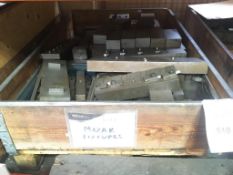 Assorted Mazak work fixtures, as lotted, one pallet