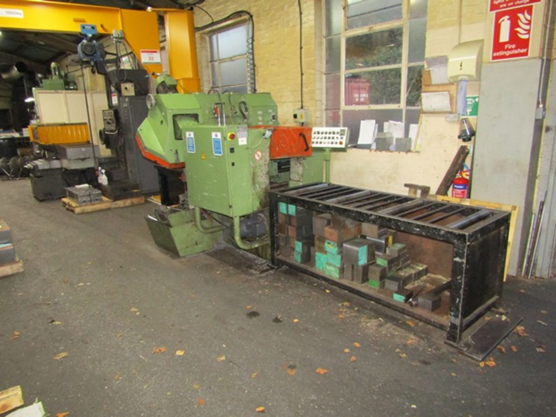 Forte automatic horizontal band saw, type SBA241S, serial no: 10852 (1995), approx max width - Image 2 of 10