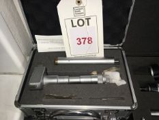Micrometer bore gauge, 87 to 100mm, with case and setting ring