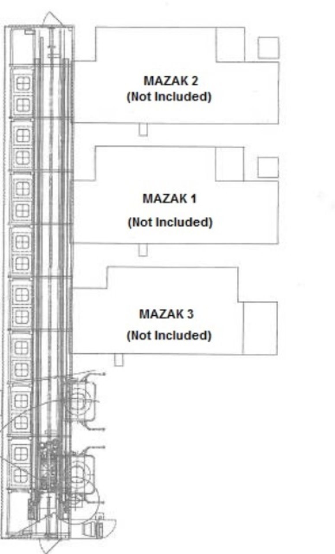 Fastems 8760 rail guided pallet loading vehicle/crane, type DMC-LD, serial no: 24704 (2004), - Image 16 of 18