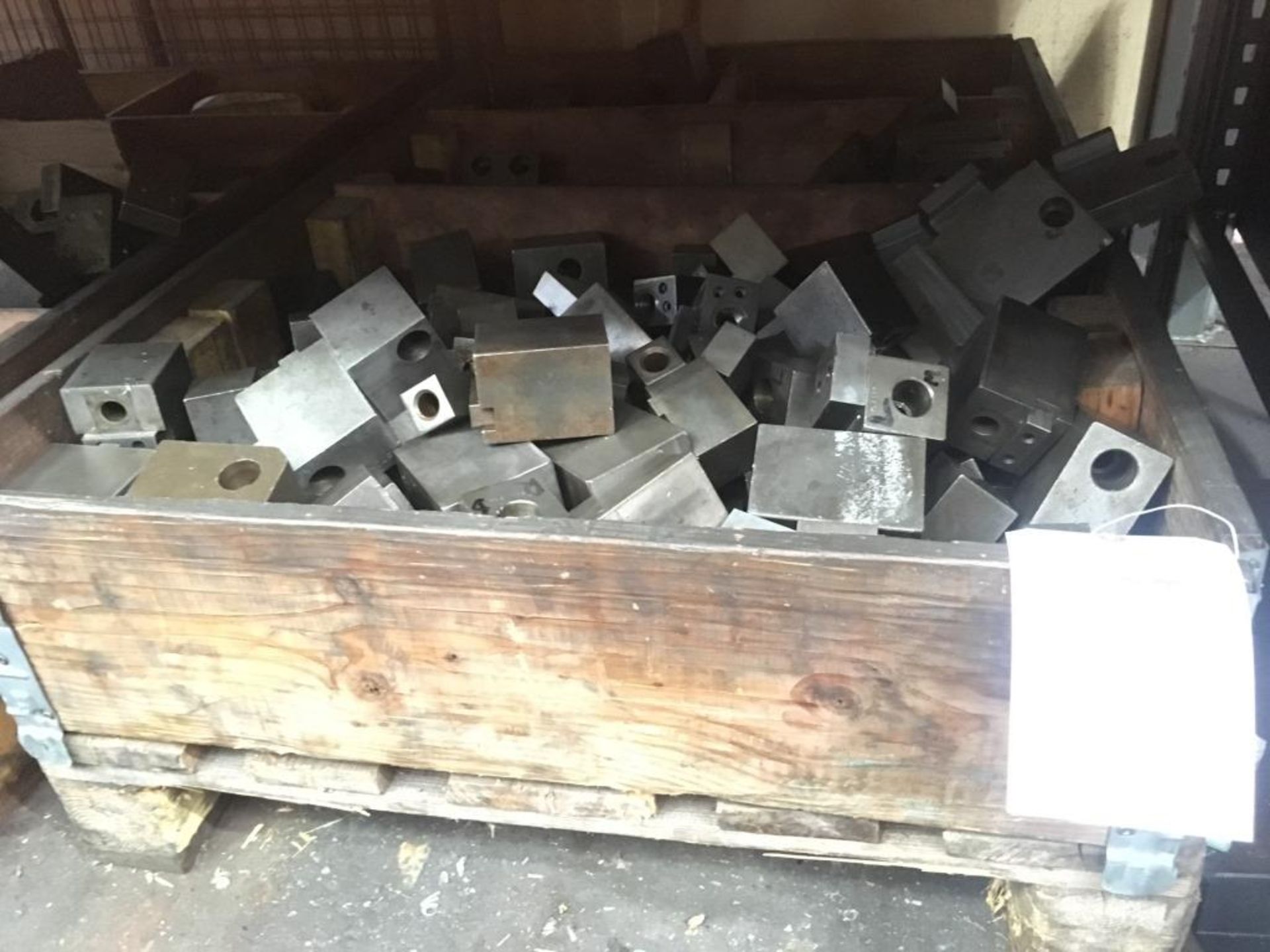 Assorted machining work fixtures, as lotted, four pallets - Image 2 of 6