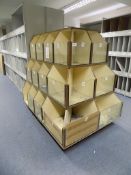 30 compartment three sided small item picking unit