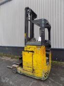 NARROW AISLE R5-15S electric reach truck, serial No 042835 (2004), 1500Kg @ 4500mm, 1030Kg @