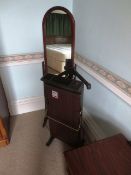 Morphy Richards trouser press and floor-standing mirror