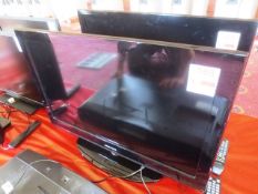 Samsung 32" LED TV, model: LE32D400E1W, with remote (Please note: certain TVs currently have 3 amp