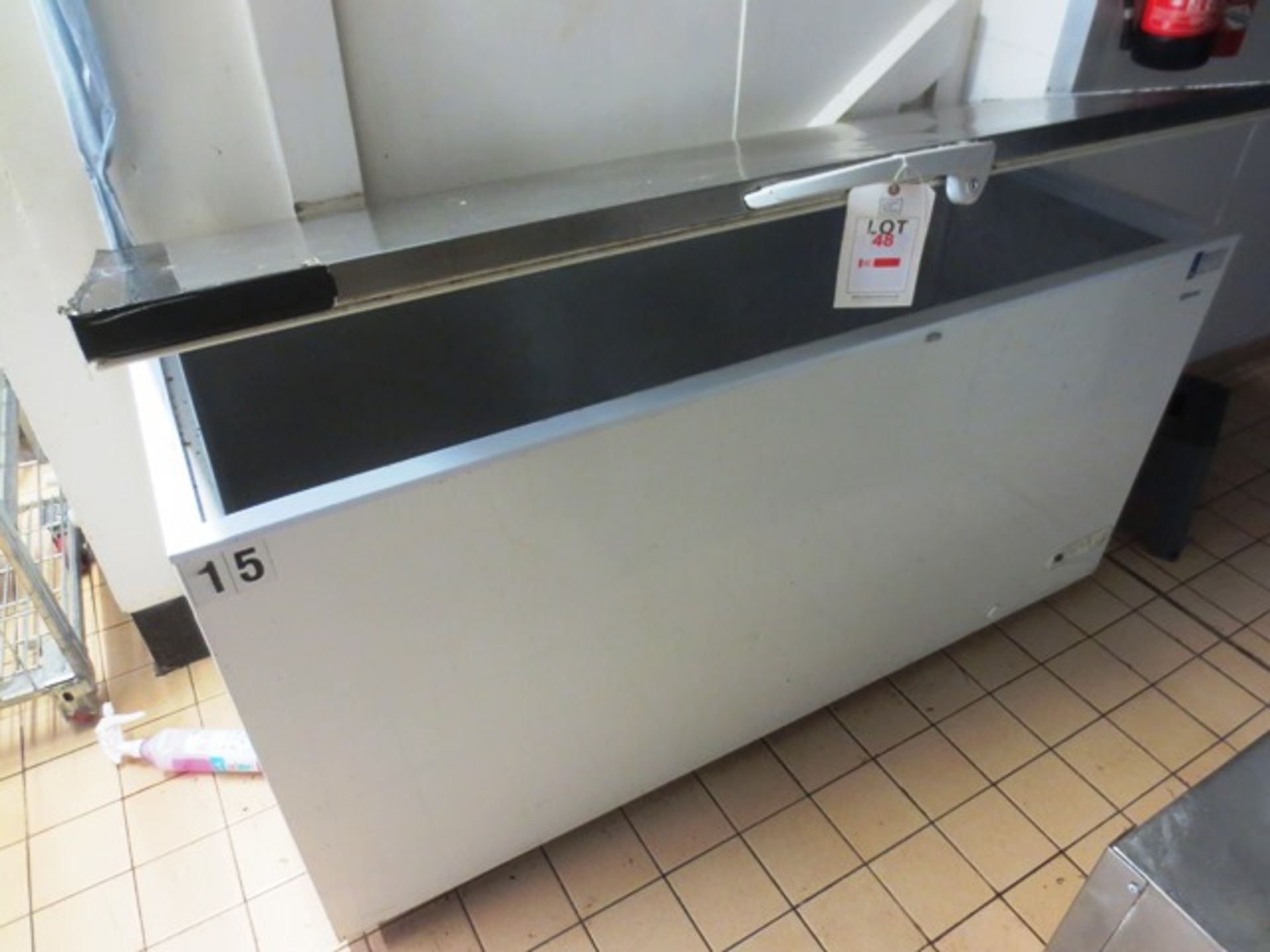 Gram chest freezer, approx 1700mm in length