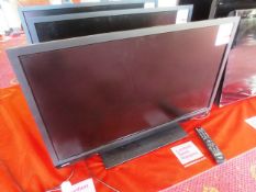 Toshiba 32" LCD TV, model: 32W 1333B, with remote (Please note: certain TVs currently have 3 amp