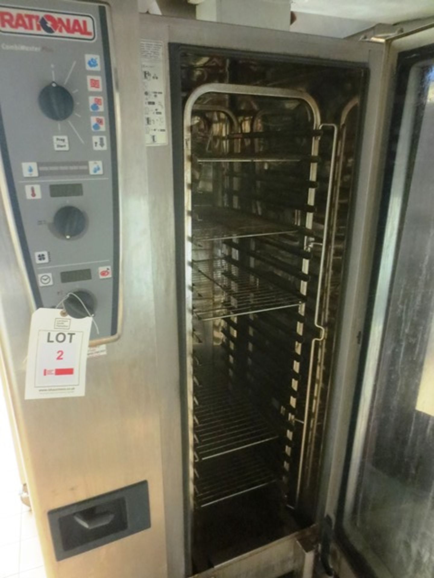 Rational Combi Master Plus, stainless steel combi oven, model: CMP201, serial no: - Image 4 of 4